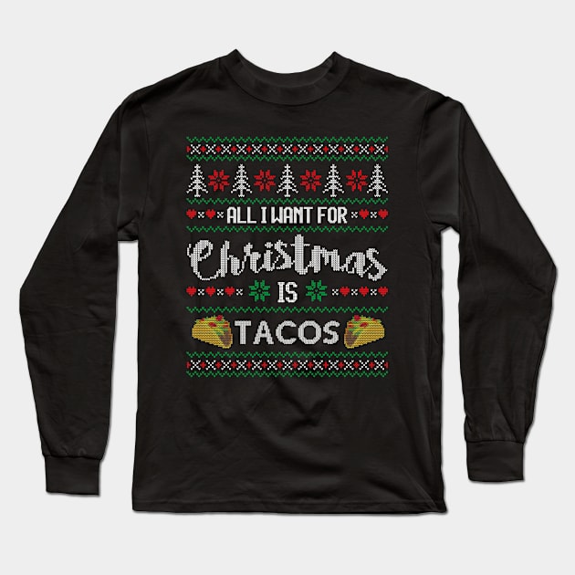 Ugly Taco Long Sleeve T-Shirt by SperkerFulis